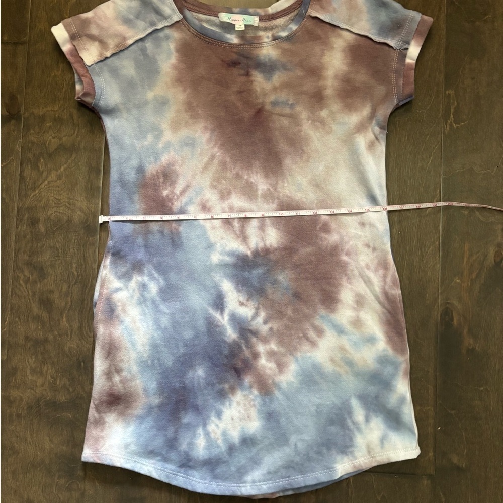 Hippie Rose Tie-Dye Short Sleeve Dress - Picture 5 of 6